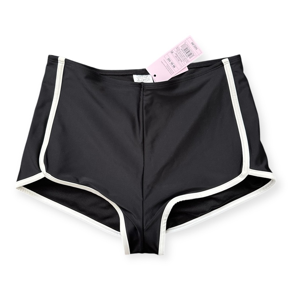 New Wild Fable Swim black cheeky boy shorts